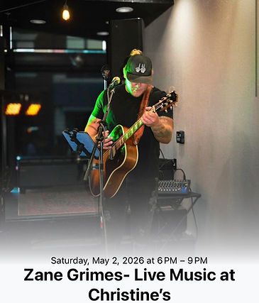 Zane Grimes-Live Music at the Vineyard
